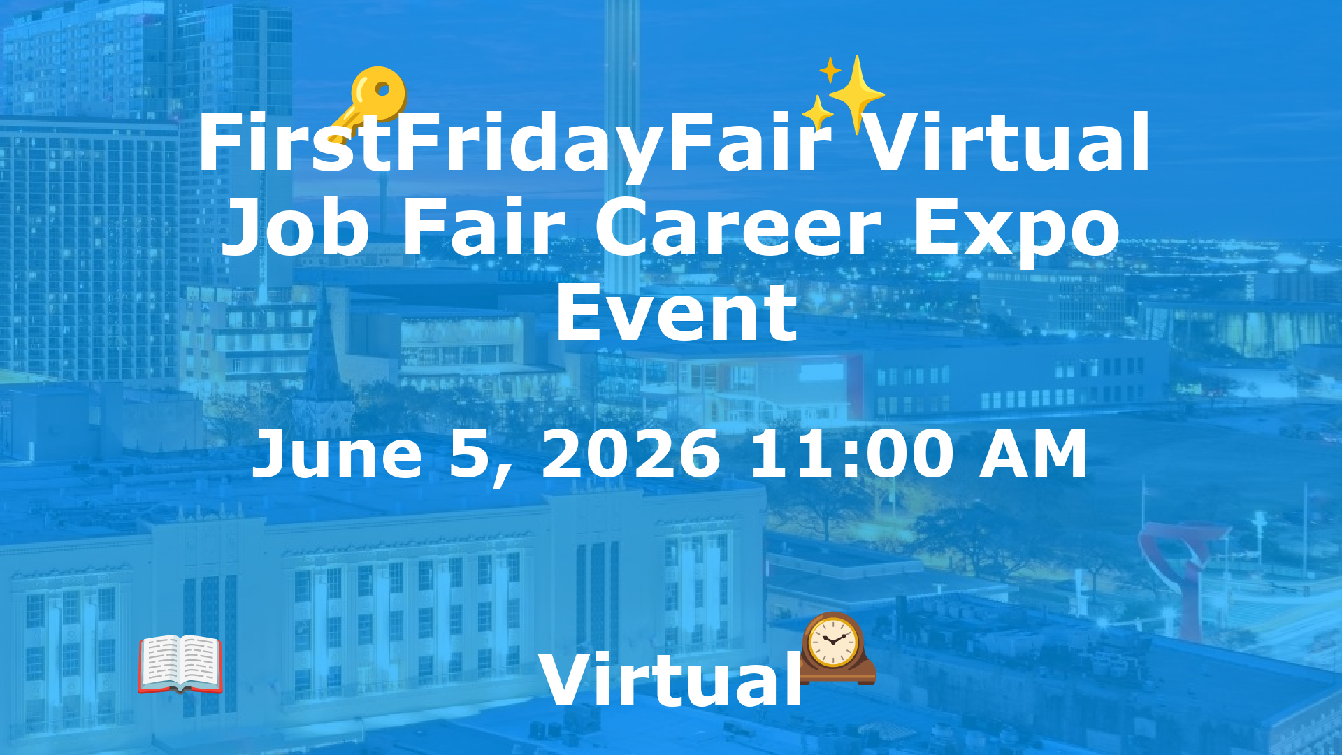 FirstFridayFair Virtual Job Fair Career Expo Event event image